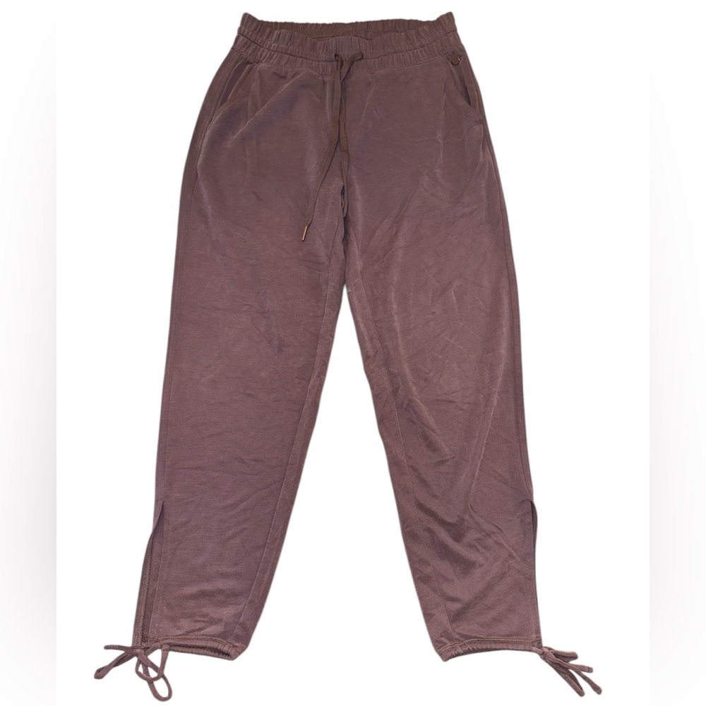 Calia By Carrie Underwood Light Pink Purple Tie Ankle Drawstring Sweatpants XS